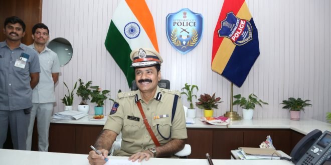 Kothakota Sreenivasa Reddy IPS takes charge as Hyderabad police ...